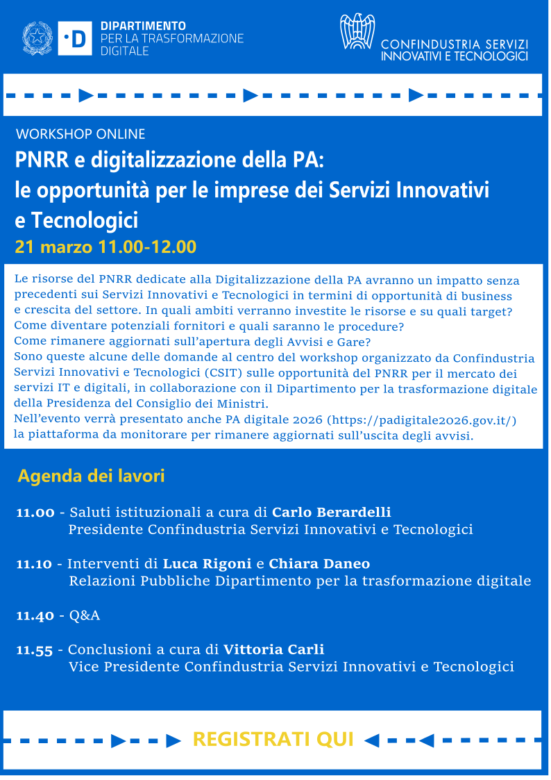 PNRR e digitalizzazione della PA 21-marzo
