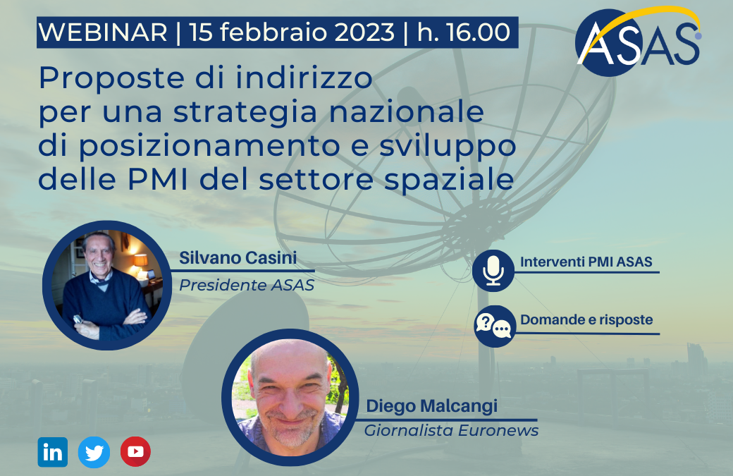 Proposte di indirizzo per una Politica Industriale per le PMI spaziali italiane