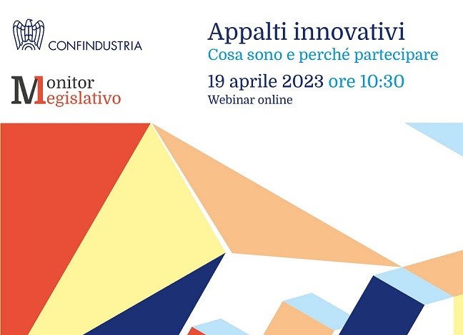 Webinar: Appalti per l’Innovazione. Cosa sono e perché partecipare