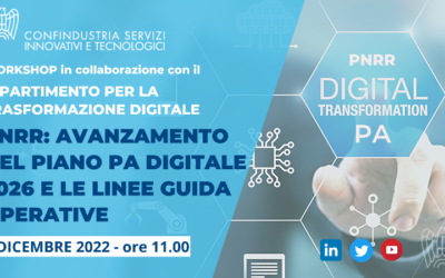 PNRR: AVANZAMENTO DEL PIANO PA DIGITALE 2026 E LE LINEE GUIDA OPERATIVE