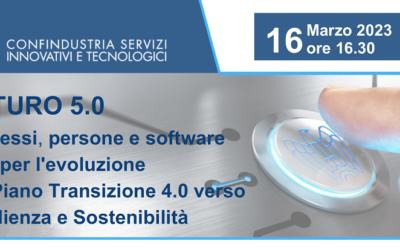 FUTURO 5.0 – Processi, persone e software leve per l’evoluzione del Piano Transizione 4.0 verso Resilienza e Sostenibilità