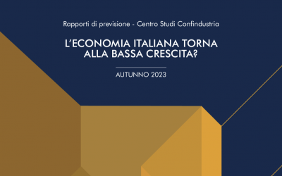 L’economia italiana torna alla bassa crescita – autunno 2023