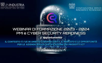 PMI e Cyber Security Readiness – Webinar 2023-2024 – Il contesto IT/UE in ambito Cybersecurity