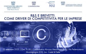 Road Show nazionale su brevetti e proprietà intellettuale